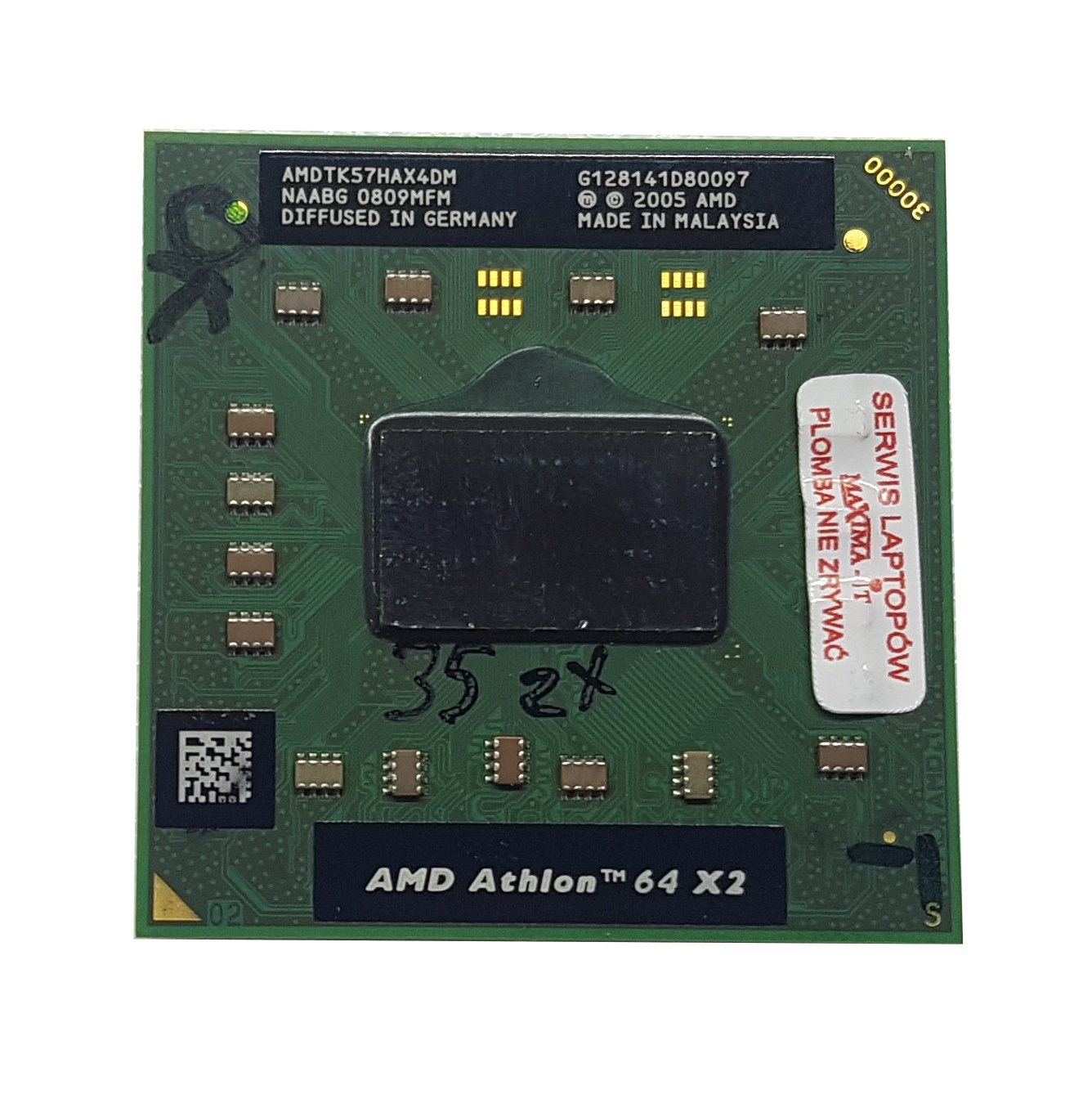 AMD Turion 64 X2 TK-57 2 x 1.9 MHz AMDTK57HAX4DM