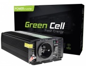 Przetwornica Napięcia Green Cell ® 24V do 230V, 500W/1000W